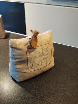 Cale porte en tissu