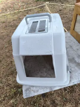 Couvercle pour litiere chat