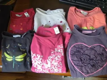 6 tee shirts