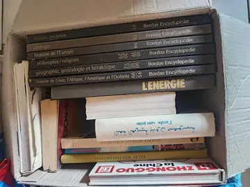 livres plusieurs cartons
