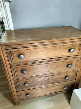 commode en bois86*86*44cm
