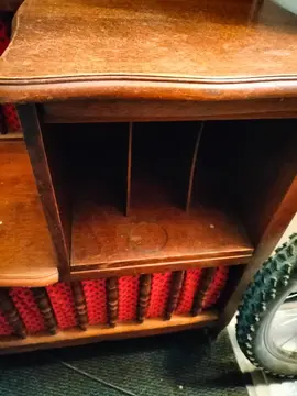 meuble coffre bois 77*71*40cm