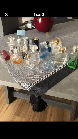 échantillon parfum flacon vide