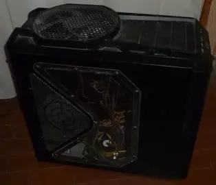 Boîtier PC format ATX avec alim 500 W CPU Cooler