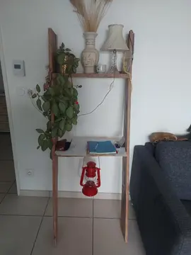 étagère bois artisanale