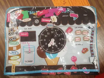 calendrier en tissu