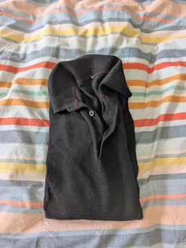 Pull laine léger homme taille M, noir