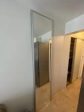 Donne porte coulissante miroir