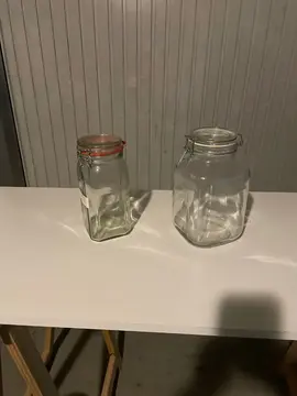 Donnes bocaux en verre