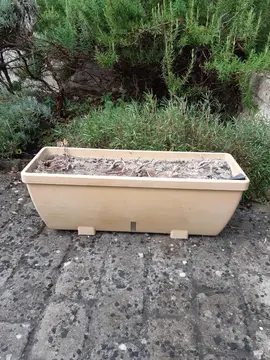 Jardinière Riviera à réserve d'eau vintage