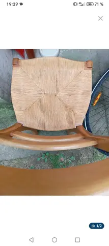 Table bois et 4 chaises