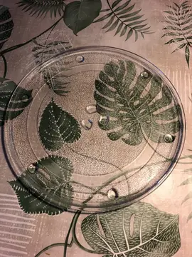 plateau en verre pour micro onde
