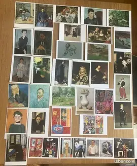 cartes postales "peinture"