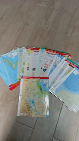 Fiches cartes du monde