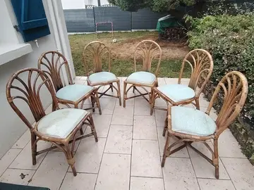 Donne lot de chaises