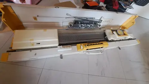 machine a tricoter vintage