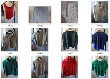 Lot vêtements femme