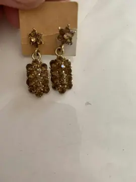 Boucles d'oreilles strass fantaisie