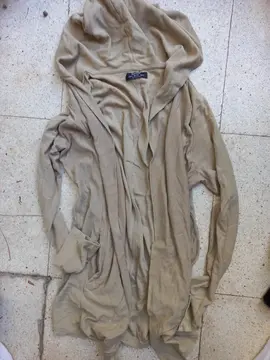 Gilet manches longues Bershka couleur beige taille XS