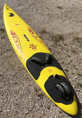 Planche a voile, funboard Bic Saxo, avec aileron et plaquette
