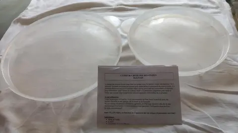 2 plats à crêpes pour micro onde avec recette