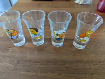 4 verres a shooters simpson