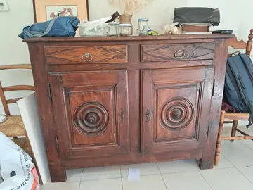 buffet en bois