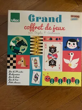 grand coffret de jeux classiques
