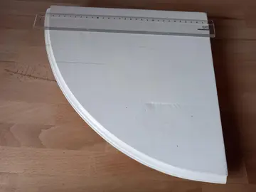 Étagère murale 1/4 ronde