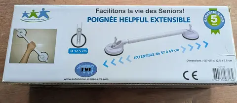 Poignée extensible autonomie