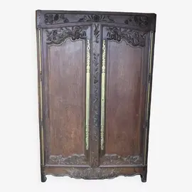 armoire bretonne de 1882 bois massif