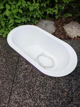 baignoire double paroi + pied hoppop