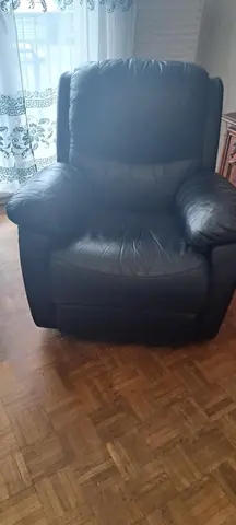 fauteuil en cuir relax