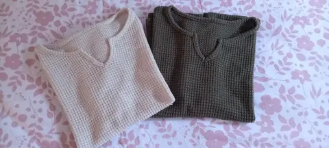 Petit pull manche courte
