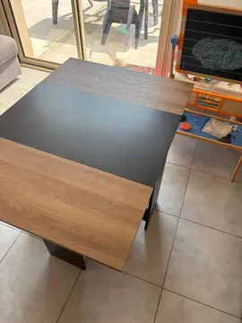 table en bois piable