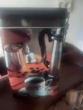 boîte métal à café
