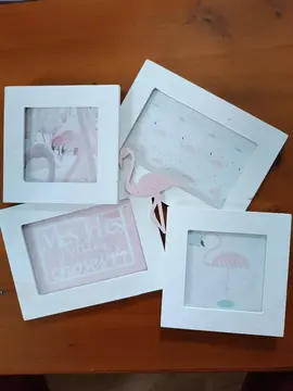 Cadre photos Flamants roses