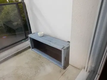 bac bois extérieur