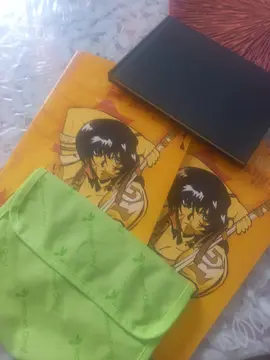 cahiers grand carreaux et pochette