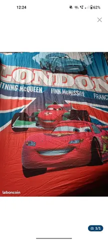 housse de couette cars
