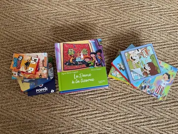 Lot de livres et jouets Mc Donald's