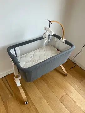 Lit bébé cododo + matelas bio