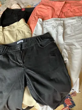 lot de 5 pantalons et 1 pantacourt pour femme