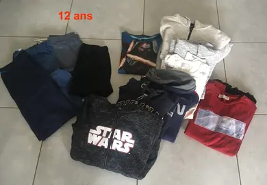 vêtements 12 ans garçon
