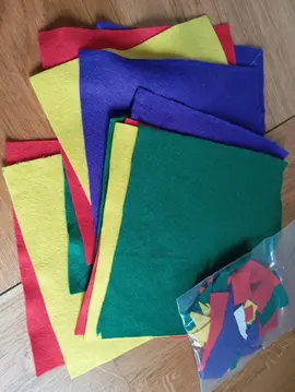 chute de feutrine