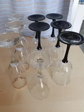 Verres à pied