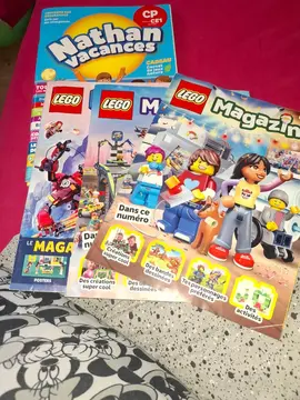 cahier de vacances CP ce1 et lego mag