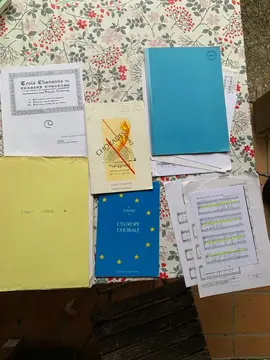 Partitions de chant choral
