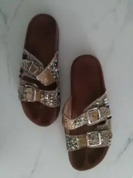 Sandales d'été pour femme / Semelle liège compensé