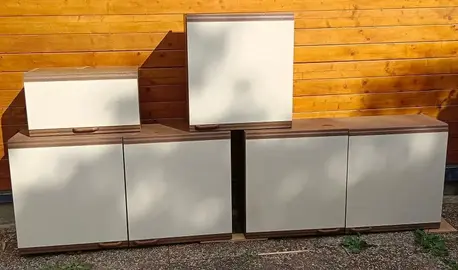 placards suspendus de cuisine